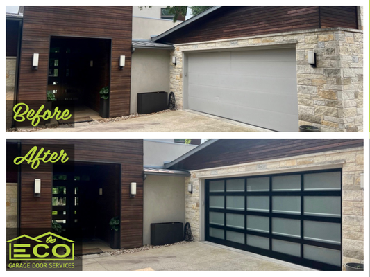 Before and After - See the difference a new garage door makes. Cleaner lines, better materials, and designs that turn Texas homes into standout features with lasting curb appeal. Before and After - See the difference a new garage door makes. Cleaner lines, better materials, and designs that turn Texas homes into standout features with lasting curb appeal.