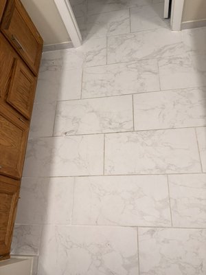 Grout work! - This before and after photo a residential grout cleaning in Jefferson County! Grout work! - This before and after photo a residential grout cleaning in Jefferson County!
