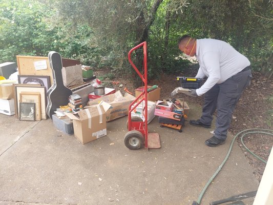 Garage Clean out - Rodents Infested the garage and ruined most items. we got everything cleaned up and salvaged as mush as possible!