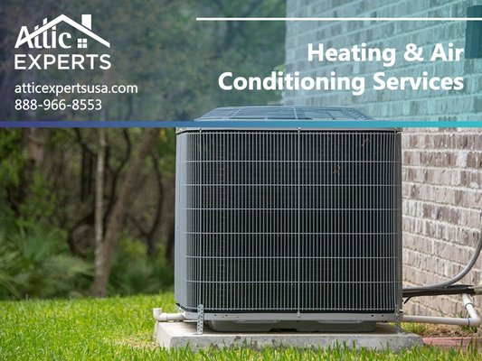 HVAC Services - Heating, Ventilating & Air Conditioning.
HVAC benefits include: 
- Improved and regulated indoor temperature control
- Get rid of mold, mildew, and odors caused by an old unit
- Reduce noise caused by an old unit
- Decrease heating and cooling costs by up to 60%
- Become more energy efficient and lower your carbon footprint