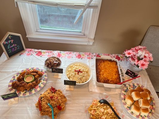 Easter Brunch Boriqua Style - Every event is given attention and love.