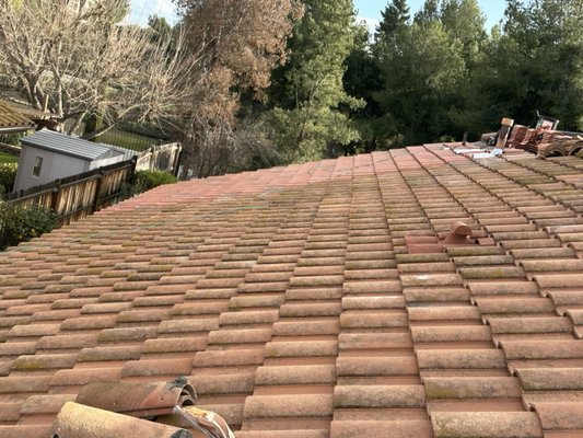 Concrete tile Lift & Relay - Full lift & relay
Wood repair
New SBS Malarkey UDL underlayment Concrete tile Lift & Relay - Full lift & relay
Wood repair
New SBS Malarkey UDL underlayment
