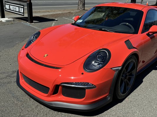 Franks GT3 RS. - Full frontal PPF (Paint Protection Film) on Franks GT3 RS Franks GT3 RS. - Full frontal PPF (Paint Protection Film) on Franks GT3 RS