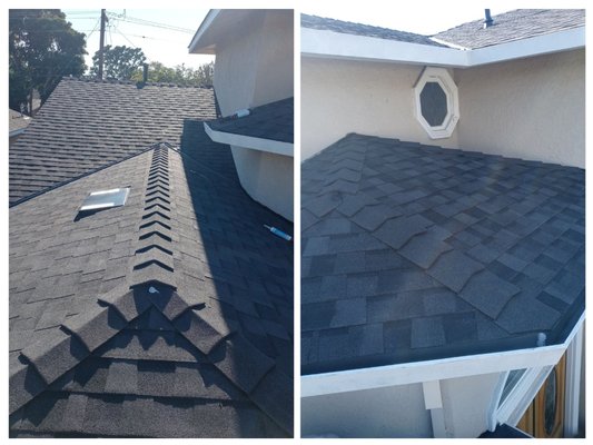 Residential Reroof - This is a recent project completed by PCR Roofing in South San Jose. The old roof was very discolored and some flown away shingles. We replaced it with CertainTeed Landmark PRO® asphalt shingles Residential Reroof - This is a recent project completed by PCR Roofing in South San Jose. The old roof was very discolored and some flown away shingles. We replaced it with CertainTeed Landmark PRO® asphalt shingles