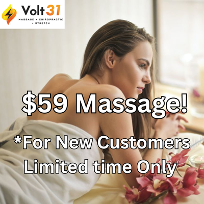 $59 Massage Special - First time, new customers at our Arboretum/Domain location qualify for a $59 new customer massage! $59 Massage Special - First time, new customers at our Arboretum/Domain location qualify for a $59 new customer massage!