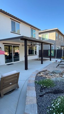 12’ x 24’ Special - This Project was completed in Rocklin, Ca with amazing Customers trusting us with their Patio Cover project we got to create a truly amazing space that will be enjoyed For decades to come!