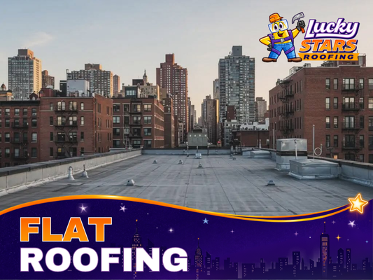 Flat Roofing - Lucky Stars Roofing provides professional flat roofing installation, replacement, and repair for properties throughout Queens, Nassau County, Suffolk County, and Long Island. Flat and low-slope roofs require specialized materials and installation techniques to create a durable, watertight roofing system that can stand up to New York weather.
Lucky Stars Roofing works with flat roofing systems including TPO, EPDM rubber roofing, and Modified Bitumen. The team can inspect existing flat roofs for common problems such as leaks, ponding water, damaged membranes, deteriorated seams, flashing issues, and other signs of wear. When replacement is needed, proper preparation of the roof deck and professional membrane installation help create dependable, long-lasting protection.
Whether you need a flat roof repair, a new flat roofing system, or help determining the condition of an existing roof, Lucky Stars Roofing offers solutions tailored to the property. As a licensed and insured roofing contractor serving the Queens and Long Island area, the team focuses on quality workmanship, reliable materials, and roofing systems built to protect your property. Flat Roofing - Lucky Stars Roofing provides professional flat roofing installation, replacement, and repair for properties throughout Queens, Nassau County, Suffolk County, and Long Island. Flat and low-slope roofs require specialized materials and installation techniques to create a durable, watertight roofing system that can stand up to New York weather.
Lucky Stars Roofing works with flat roofing systems including TPO, EPDM rubber roofing, and Modified Bitumen. The team can inspect existing flat roofs for common problems such as leaks, ponding water, damaged membranes, deteriorated seams, flashing issues, and other signs of wear. When replacement is needed, proper preparation of the roof deck and professional membrane installation help create dependable, long-lasting protection.
Whether you need a flat roof repair, a new flat roofing system, or help determining the condition of an existing roof, Lucky Stars Roofing offers solutions tailored to the property. As a licensed and insured roofing contractor serving the Queens and Long Island area, the team focuses on quality workmanship, reliable materials, and roofing systems built to protect your property.