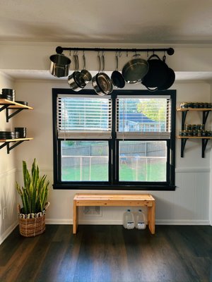 Custom Wood Shelving - Beautiful, handcrafted custom built shelving perfect for offices, bathrooms, or anywhere things deserve to be displayed. Custom Wood Shelving - Beautiful, handcrafted custom built shelving perfect for offices, bathrooms, or anywhere things deserve to be displayed.