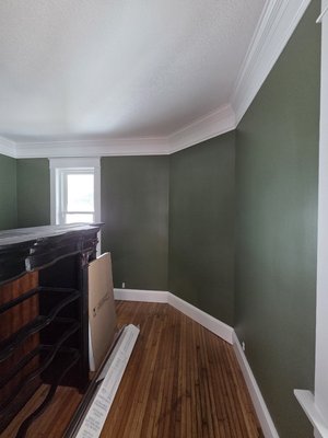 Interior Painting - Old paint, our client wanted to refresh the walls paint with a new and high quality products. Interior Painting - Old paint, our client wanted to refresh the walls paint with a new and high quality products.