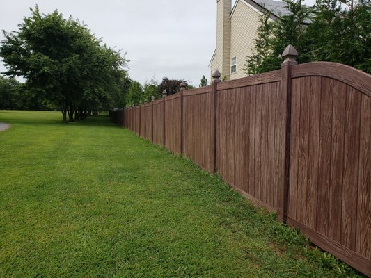 Vinyl Fence Woodgrains - Vinyl Woodgrain Fencing Vinyl Fence Woodgrains - Vinyl Woodgrain Fencing
