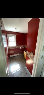 Poli bathroom - First floor and second floor tile and walls repair Poli bathroom - First floor and second floor tile and walls repair