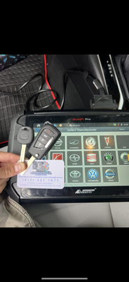 2018 Toyota Camry New set of car keys cut and program - we can make a new car key on the spot ,anywhere in greater Tampa. including remote keys ,smart keys with a push to start system.