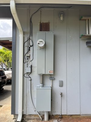 200a meter main upgrade - 200a meter main upgrade from an existing 100a. 200a meter main upgrade - 200a meter main upgrade from an existing 100a.