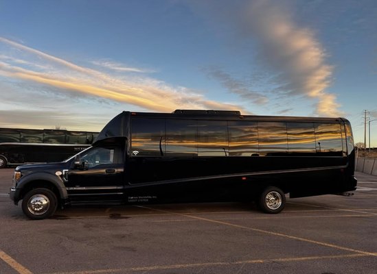Our 32 Passenger Mini Bus - Our mini bus service is built for group travel that needs to stay organized and on time. We provide airport transfers, corporate transportation, wedding shuttles, and group transportation for events, conferences, and nights out. The mini bus keeps everyone together with comfortable seating and space for luggage, so you do not have to coordinate multiple cars. Our professional chauffeurs handle routing, timing, and drop offs so your group can relax and focus on the day. We can support one way transfers, round trips, and multi stop itineraries. Clean vehicles and dependable service make every ride smooth from pickup to final drop off. Our 32 Passenger Mini Bus - Our mini bus service is built for group travel that needs to stay organized and on time. We provide airport transfers, corporate transportation, wedding shuttles, and group transportation for events, conferences, and nights out. The mini bus keeps everyone together with comfortable seating and space for luggage, so you do not have to coordinate multiple cars. Our professional chauffeurs handle routing, timing, and drop offs so your group can relax and focus on the day. We can support one way transfers, round trips, and multi stop itineraries. Clean vehicles and dependable service make every ride smooth from pickup to final drop off.