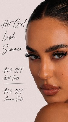 July special - $20 off wet and anime full sets July special - $20 off wet and anime full sets
