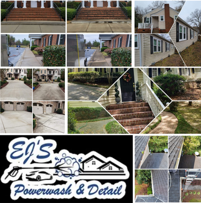 Before/After - Our soft washing and pressure washing services get rid of any mold, mildew, or contaminants on your property! If you're in need of a house wash call us Before/After - Our soft washing and pressure washing services get rid of any mold, mildew, or contaminants on your property! If you're in need of a house wash call us