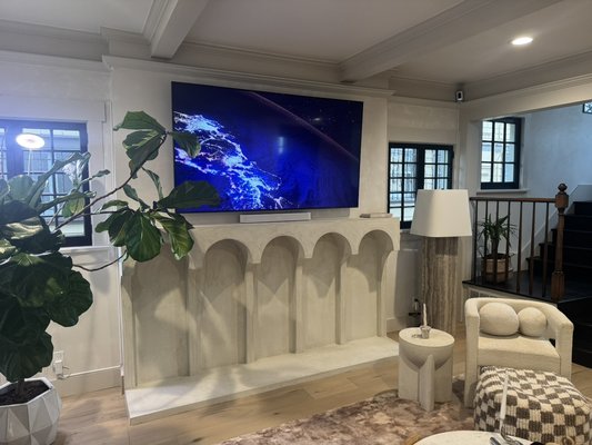 TV Wall Mounting & Installation - Welcome to the official "TV Wall Mounting & Installation" gallery by Grindlex Home Services!
This portfolio showcases our premium, high-precision television wall mounting and home theater integration projects across the greater Los Angeles area. From complex structural challenges to high-end architectural surfaces, our work represents the gold standard of professional craftsmanship, flawless geometric alignment, and ultra-clean wire management.
We believe that a television shouldn’t just be placed in a room—it should be perfectly integrated into your home’s design. Whether you are setting up a cozy bedroom retreat, an immersive living room entertainment center, or a luxury media wall, Grindlex Home Services delivers a safe, sturdy, and visually stunning result every single time.
🌟 What You Will See in This Portfolio:
Browse through our project photos to see real-world examples of how we transform entertainment spaces:
Precision Corner & Full-Motion Mounts:
Optimizing awkward room layouts requires specialized hardware and expert placement. In this gallery, you’ll find installations utilizing premium full-motion articulating swivel brackets . We carefully map out stud locations to anchor heavy screens in corner setups, ensuring you get perfect viewing angles from anywhere in the room without sacrificing space.
Luxury Stone, Tile, and Marble Fireplace Mounting:
Mounting a TV above a fireplace is a beautiful way to create a room's centerpiece, but drilling into high-end surfaces like custom book-matched marble or porcelain slabs requires extreme technical skill. Our gallery highlights our specialty stone-drilling services . We use specialized diamond-core bits and precise anchoring systems to deliver a flawless, level, flush-to-wall profile without a single chip, crack, or scratch to your luxury stone.
Modern Wood Slat Accent Walls:
We don't just mount TVs; we elevate the entire wall. Check out our custom architectural carpentry projects featuring premium modern acoustic wood slat panels . We handle everything from seamless panel integration to custom-cut micro-openings for electrical outlets, creating a hyper-modern, sophisticated backdrop for high-end displays.
Advanced Smart TV & Ecosystem Setup:
From flush-mounted Samsung Frame TVs that look exactly like art pieces to the latest OLED and QLED displays, we handle the complete technical configuration. We ensure your smart hubs, external One Connect boxes, and wireless networks are flawlessly synced from the moment we turn the screen on.
Outdoor Patio & Stucco Installations:
Bring the game outside! Our portfolio includes secure outdoor entertainment setups mounted directly onto exterior stucco walls . We use heavy-duty, weatherproof, anti-corrosive brackets designed to withstand environmental elements while maintaining perfect structural stability.
Audio Integration & Complete Cord Concealment:
A true cinematic experience requires great sound and zero clutter. Look closely at our finished projects to see how we seamlessly mount soundbars directly beneath the display. Most importantly, notice the total absence of hanging wires. We are experts in both in-wall cable routing and clean, minimalist external concealment tracks, leaving your space looking clean, wire-free, and professional. TV Wall Mounting & Installation - Welcome to the official "TV Wall Mounting & Installation" gallery by Grindlex Home Services!
This portfolio showcases our premium, high-precision television wall mounting and home theater integration projects across the greater Los Angeles area. From complex structural challenges to high-end architectural surfaces, our work represents the gold standard of professional craftsmanship, flawless geometric alignment, and ultra-clean wire management.
We believe that a television shouldn’t just be placed in a room—it should be perfectly integrated into your home’s design. Whether you are setting up a cozy bedroom retreat, an immersive living room entertainment center, or a luxury media wall, Grindlex Home Services delivers a safe, sturdy, and visually stunning result every single time.
🌟 What You Will See in This Portfolio:
Browse through our project photos to see real-world examples of how we transform entertainment spaces:
Precision Corner & Full-Motion Mounts:
Optimizing awkward room layouts requires specialized hardware and expert placement. In this gallery, you’ll find installations utilizing premium full-motion articulating swivel brackets . We carefully map out stud locations to anchor heavy screens in corner setups, ensuring you get perfect viewing angles from anywhere in the room without sacrificing space.
Luxury Stone, Tile, and Marble Fireplace Mounting:
Mounting a TV above a fireplace is a beautiful way to create a room's centerpiece, but drilling into high-end surfaces like custom book-matched marble or porcelain slabs requires extreme technical skill. Our gallery highlights our specialty stone-drilling services . We use specialized diamond-core bits and precise anchoring systems to deliver a flawless, level, flush-to-wall profile without a single chip, crack, or scratch to your luxury stone.
Modern Wood Slat Accent Walls:
We don't just mount TVs; we elevate the entire wall. Check out our custom architectural carpentry projects featuring premium modern acoustic wood slat panels . We handle everything from seamless panel integration to custom-cut micro-openings for electrical outlets, creating a hyper-modern, sophisticated backdrop for high-end displays.
Advanced Smart TV & Ecosystem Setup:
From flush-mounted Samsung Frame TVs that look exactly like art pieces to the latest OLED and QLED displays, we handle the complete technical configuration. We ensure your smart hubs, external One Connect boxes, and wireless networks are flawlessly synced from the moment we turn the screen on.
Outdoor Patio & Stucco Installations:
Bring the game outside! Our portfolio includes secure outdoor entertainment setups mounted directly onto exterior stucco walls . We use heavy-duty, weatherproof, anti-corrosive brackets designed to withstand environmental elements while maintaining perfect structural stability.
Audio Integration & Complete Cord Concealment:
A true cinematic experience requires great sound and zero clutter. Look closely at our finished projects to see how we seamlessly mount soundbars directly beneath the display. Most importantly, notice the total absence of hanging wires. We are experts in both in-wall cable routing and clean, minimalist external concealment tracks, leaving your space looking clean, wire-free, and professional.