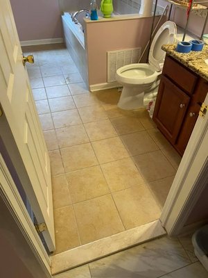 Bathroom renovation - In this project we did a full renovation / remodeling , took a lot of time this one a lot of work to it, but in the end the costumer was super happy is all that matters !