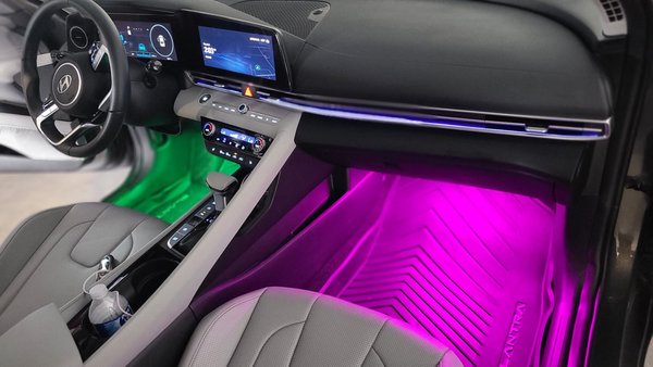 Interior Lighting - Car Volt offers top-tier car interior lighting installations to elevate the ambiance and style of your vehicle. Whether you're looking to add a subtle glow or a dynamic, multi-color lighting system, our expert technicians can design and install custom solutions that perfectly match your vision. From footwell lights to dashboard accents, we use high-quality LED lights that are energy-efficient and built to last. At Car Volt, we prioritize both aesthetics and functionality, ensuring a seamless installation process and a flawless finish. Transform your car's interior into a vibrant, personalized space with Car Volt’s professional lighting services. Interior Lighting - Car Volt offers top-tier car interior lighting installations to elevate the ambiance and style of your vehicle. Whether you're looking to add a subtle glow or a dynamic, multi-color lighting system, our expert technicians can design and install custom solutions that perfectly match your vision. From footwell lights to dashboard accents, we use high-quality LED lights that are energy-efficient and built to last. At Car Volt, we prioritize both aesthetics and functionality, ensuring a seamless installation process and a flawless finish. Transform your car's interior into a vibrant, personalized space with Car Volt’s professional lighting services.