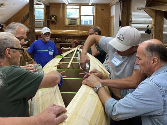 Cedar Strip Building Classes - Newfound Woodworks offers hands-on cedar strip kit woodworking classes designed for everyone—from complete beginners to seasoned woodworkers. With over 42 years in award-winning boatbuilding, their workshops and private instruction sessions guide participants through every step of building a custom canoe, kayak, or rowboat using precision-milled cedar strips and simple hand tools. Taught by experienced, award-winning boatbuilders, these classes provide invaluable skills, confidence, and a supportive atmosphere. Participants leave not only with practical knowledge and a quality build, but also cherished memories and a deeper appreciation for the art of strip boatbuilding. Whether you’re checking an item off your bucket list, pursuing a new hobby, or creating a family heirloom, Newfound Woodworks’ classes promise a truly unique boatbuilding adventure with expert guidance every step of the way Cedar Strip Building Classes - Newfound Woodworks offers hands-on cedar strip kit woodworking classes designed for everyone—from complete beginners to seasoned woodworkers. With over 42 years in award-winning boatbuilding, their workshops and private instruction sessions guide participants through every step of building a custom canoe, kayak, or rowboat using precision-milled cedar strips and simple hand tools. Taught by experienced, award-winning boatbuilders, these classes provide invaluable skills, confidence, and a supportive atmosphere. Participants leave not only with practical knowledge and a quality build, but also cherished memories and a deeper appreciation for the art of strip boatbuilding. Whether you’re checking an item off your bucket list, pursuing a new hobby, or creating a family heirloom, Newfound Woodworks’ classes promise a truly unique boatbuilding adventure with expert guidance every step of the way