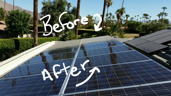 Take Advantage of Super Sunny Days!! - Are you getting the most from these Super Sunny Days?!?!  Don't miss out on all this FREE SUNSHINE!!  We can clean your solar panels so that you can get the optimized benefit from your panels!  Call us today for a FREE QUOTE!  760.321.6562