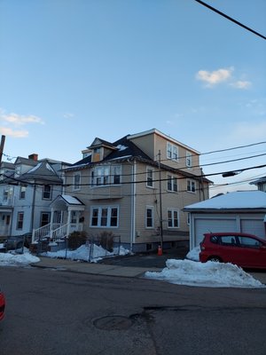 3rd Floor Addition - We built this addition creating a 3rd floor apartment in Boston. Great addition to the property. New kitchen and Bathroom going in. Cathedral ceiling in bedroom with skylights on the other side. 3rd Floor Addition - We built this addition creating a 3rd floor apartment in Boston. Great addition to the property. New kitchen and Bathroom going in. Cathedral ceiling in bedroom with skylights on the other side.