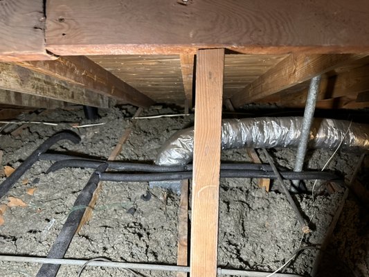 Repipe residential project - Replacement of hot and cold water pipes inside the house. Two bathrooms were replaced with PexA uponor expansion pipes. Do not hesitate to contact them and we will give you a free estimate. Our work is guaranteed and approved by the required city. Repipe residential project - Replacement of hot and cold water pipes inside the house. Two bathrooms were replaced with PexA uponor expansion pipes. Do not hesitate to contact them and we will give you a free estimate. Our work is guaranteed and approved by the required city.