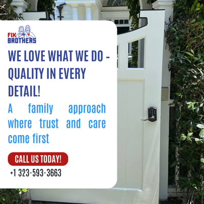 WE LOVE WHAT WE DO - WE LOVE WHAT WE DO - QUALITY IN EVERY DETAIL!
A family
approach
where trust and care come first WE LOVE WHAT WE DO - WE LOVE WHAT WE DO - QUALITY IN EVERY DETAIL!
A family
approach
where trust and care come first