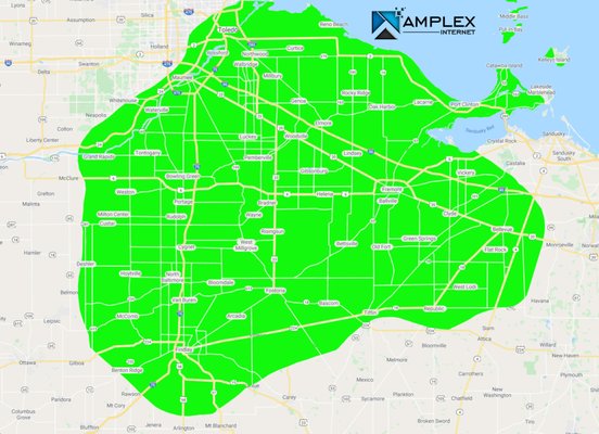 Residential Services - Amplex Internet provides reliable and affordable broadband service throughout Northwest Ohio.  Residential and Business services available.
Save money by switching to Amplex and stop playing the cable and phone company's pricing games.  For over 22 years, Amplex has provided service to thousands of satisfied customers.