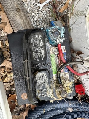 Battery replacement during service - Generator service in Strafford, MO needed the battery replaced as well as the terminals repaired. Battery replacement during service - Generator service in Strafford, MO needed the battery replaced as well as the terminals repaired.