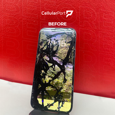 iPhone Broken Screen Repair - The customer brought his iPhone with a broken screen, and our technicians fixed the screen within 30 minutes. iPhone Broken Screen Repair - The customer brought his iPhone with a broken screen, and our technicians fixed the screen within 30 minutes.