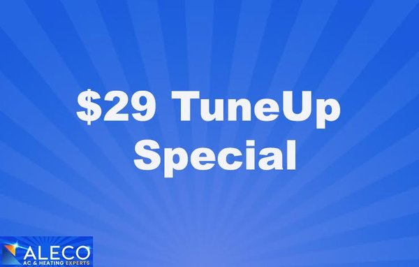 $29 MAINTENANCE AND TUNE UP Special - THIS MONTH ONLY - PREVENT COSTLY AC BREAKDOWNS AND SAVE MONEY — JULY ONLY: Our $99 Summer Tune-Up is now $29 for Yelp clients only with Promo code YELP5261.

We will clear your drain line and chemically clean your outdoor coils. Your system will be inspected by our Senior Technicians for over 20 key items to prevent sudden breakdowns and save you money: 

- Tightening connections
- Inspecting Freon Levels
- Securing covers
- Checking for growth
- Inspecting Valves
- Examining coils and capacitors
- Ensuring correct motor rotations
- Inspecting insulation and straps
- Testing switches and flood devices
- Inspecting drain pan and electrical connections 
- and more 

 FAMILY OWNED, 5-Star Company with knowledgeable senior technicians, quick service and fair prices. Trusted in Bradenton, Sarasota, and beyond as the number one company for Trust, Reliability and Skill.