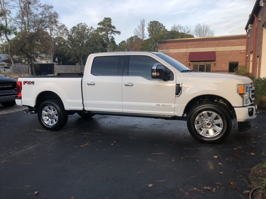 2021 Ford F-250 Ceramic Coat - 2021 Ford F-250 came in for a Ceramic Pro Silver package backed by a 5 year warranty and goes on the carfax. 2021 Ford F-250 Ceramic Coat - 2021 Ford F-250 came in for a Ceramic Pro Silver package backed by a 5 year warranty and goes on the carfax.