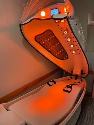Cocoon Longevity POD - The AlphaFuzion Longevity Pod is a state-of-the-art wellness system combining dry heat sauna and infrared therapy for ultimate relaxation, detox, and recovery. This advanced pod boosts circulation, metabolism, and muscle recovery, while promoting deep relaxation and stress relief. Studies show sauna therapy enhances cardiovascular health, supports weight loss, and reduces inflammation. Experience detox, relaxation, and longevity benefits all in one rejuvenating session! Cocoon Longevity POD - The AlphaFuzion Longevity Pod is a state-of-the-art wellness system combining dry heat sauna and infrared therapy for ultimate relaxation, detox, and recovery. This advanced pod boosts circulation, metabolism, and muscle recovery, while promoting deep relaxation and stress relief. Studies show sauna therapy enhances cardiovascular health, supports weight loss, and reduces inflammation. Experience detox, relaxation, and longevity benefits all in one rejuvenating session!