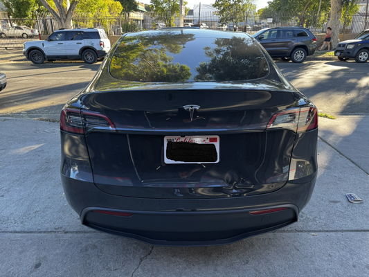 TESLA & MORE TESLA :) - Tesla repairs can become pretty extensive in a blink of an eye, but we have assisted many customers making the process a lot smoother and less hectic. Here is a deck lid repair making it look good as new. TESLA & MORE TESLA :) - Tesla repairs can become pretty extensive in a blink of an eye, but we have assisted many customers making the process a lot smoother and less hectic. Here is a deck lid repair making it look good as new.