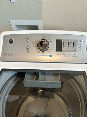 GE washing machine repair - A client called our company and said that his GE washing machine did not work, the functions did not start and the buttons were blocked.
When our experienced technician arrived and examined the faulty washing machine, he determined that the Control Board was faulty. Since GE washing machines often have problems with the Control Board, our technician always has it in stock.
After replacing, programming the control board, and checking all the functions, the client was very grateful that he did not have to spend money on a new washing machine before Christmas. GE washing machine repair - A client called our company and said that his GE washing machine did not work, the functions did not start and the buttons were blocked.
When our experienced technician arrived and examined the faulty washing machine, he determined that the Control Board was faulty. Since GE washing machines often have problems with the Control Board, our technician always has it in stock.
After replacing, programming the control board, and checking all the functions, the client was very grateful that he did not have to spend money on a new washing machine before Christmas.