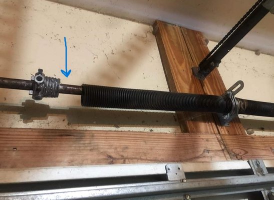 Identyifing a Broken Spings - Is your door only going up a few inches and then stopping? Heard a loud bang in the garage and now the door won't go up? You probably have a broken spring. Here's what to look for! Identyifing a Broken Spings - Is your door only going up a few inches and then stopping? Heard a loud bang in the garage and now the door won't go up? You probably have a broken spring. Here's what to look for!