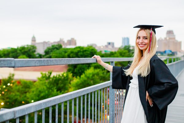 Graduation Sessions - Celebrate your graduation with a photo session. From kindergarten to Ph.D., a photo session is the perfect way to document the milestone. Graduate sessions can be on your campus or in a variety of locations in San Antonio. I have a full list of options to help you pick the right place.