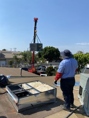 System Replacements - System installs done in a timely manner.