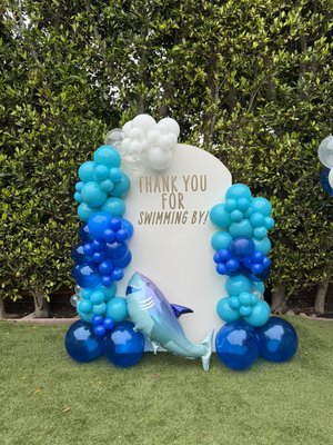 “Ocean, Octopus and Shark”
Birthday Party: 6 year old - Backdrop + Personalized decal + garland
HB Gold Banner
Shark Balloons
Octopus balloons
Lucky Duck Bouquets ( 6 balloons each)
4ft Marque number
Balloon chains
Rentals: Kids tables
Rentals: Kids chairs “Ocean, Octopus and Shark”
Birthday Party: 6 year old - Backdrop + Personalized decal + garland
HB Gold Banner
Shark Balloons
Octopus balloons
Lucky Duck Bouquets ( 6 balloons each)
4ft Marque number
Balloon chains
Rentals: Kids tables
Rentals: Kids chairs