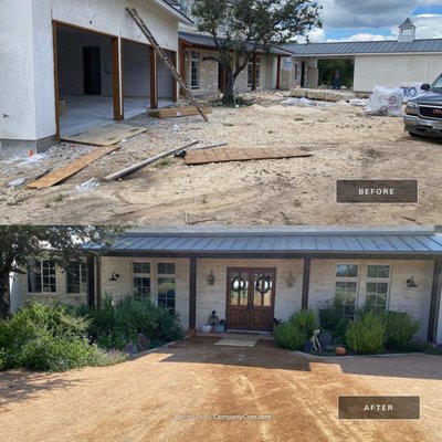 Home To Homestead - This project was in collaboration with Leah Ashley in Dripping Springs, TX and was featured in the show Home to Homestead on the Design Network. Symbiosis designed and installed ecologically diverse, water smart landscaping that produces food and medicine for people and habitat and forage for wildlife. All while being a beautiful landscape that adds to the aesthetic of the home. The pollinators, hummingbirds and songbirds are flocking to this oasis and the family is enjoying learning how to homestead while sharing their journey on instagram @finnfamilyfarm & @livingwithleah so you can join the journey if you like. You can follow us on instagram @symbiosis.tx Home To Homestead - This project was in collaboration with Leah Ashley in Dripping Springs, TX and was featured in the show Home to Homestead on the Design Network. Symbiosis designed and installed ecologically diverse, water smart landscaping that produces food and medicine for people and habitat and forage for wildlife. All while being a beautiful landscape that adds to the aesthetic of the home. The pollinators, hummingbirds and songbirds are flocking to this oasis and the family is enjoying learning how to homestead while sharing their journey on instagram @finnfamilyfarm & @livingwithleah so you can join the journey if you like. You can follow us on instagram @symbiosis.tx