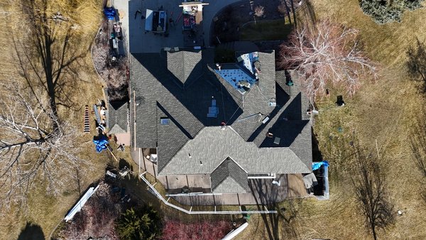 GAF Designer Shingle for a beautiful house out in Lolo, MT - Beautiful GAF Grand Sequoia roof on a beautiful house out in Lolo, MT