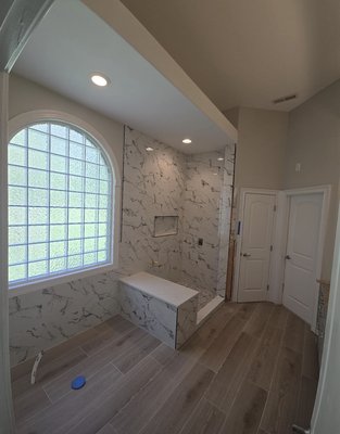 Pre-Christmas Bathroom Project - This bathroom remodeling project transforms an outdated space into a modern, functional, and inviting bathroom, featuring updated fixtures, improved layout, and quality finishes designed to enhance comfort, usability, and overall appearance. Pre-Christmas Bathroom Project - This bathroom remodeling project transforms an outdated space into a modern, functional, and inviting bathroom, featuring updated fixtures, improved layout, and quality finishes designed to enhance comfort, usability, and overall appearance.