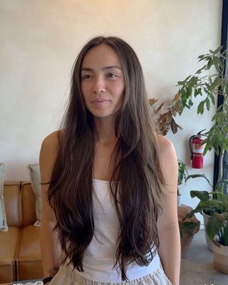 the exhibit length cut - a curated style for longer length hair the exhibit length cut - a curated style for longer length hair