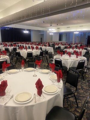Banquet catering - We catered 500 people at the San Mateo elks lodge for a memorial service.