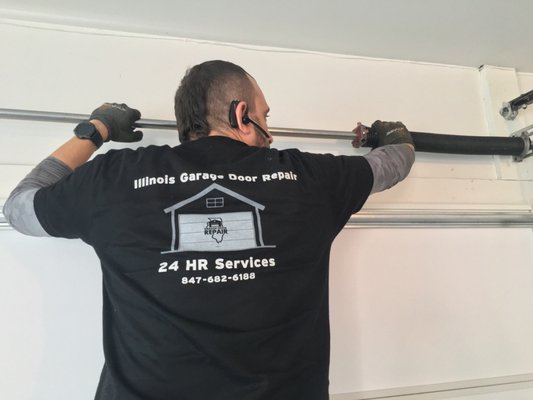 Garage Door Broken Springs Repair/Replacement - If your garage door is not operating because of a broken garage door spring simply call Illinois Garage Door Repair and our technician will be on his way to assist you shortly.
We provide fast and professional garage door spring repair services in your area 24/7
The lifespan of a garage door spring is calculated in cycles, with the door going up and down counting as one cycle. While there is a wide range of lifespan options depended on the price, most common garage door springs come with a 10,000 cycle life expectancy.
The spring in your garage door may be reaching the end of its lifespan when you start noticing any of the following signs:
unusual and irregular sounds such as squeaking
garage door moves slower than usually
garage door drops down too fast
garage door stops responding to the remote.
he replacement of a broken garage door spring is a tedious job and can take up a considerable amount of your time. It also requires the appropriate set of tools. In order to do the job without frustration and anxiety, give yourself a lot of time or simply call Illinois Garage Door Repair company at 847-682-6188 and we will replace a broken spring in your garage door quickly and conveniently. Garage Door Broken Springs Repair/Replacement - If your garage door is not operating because of a broken garage door spring simply call Illinois Garage Door Repair and our technician will be on his way to assist you shortly.
We provide fast and professional garage door spring repair services in your area 24/7
The lifespan of a garage door spring is calculated in cycles, with the door going up and down counting as one cycle. While there is a wide range of lifespan options depended on the price, most common garage door springs come with a 10,000 cycle life expectancy.
The spring in your garage door may be reaching the end of its lifespan when you start noticing any of the following signs:
unusual and irregular sounds such as squeaking
garage door moves slower than usually
garage door drops down too fast
garage door stops responding to the remote.
he replacement of a broken garage door spring is a tedious job and can take up a considerable amount of your time. It also requires the appropriate set of tools. In order to do the job without frustration and anxiety, give yourself a lot of time or simply call Illinois Garage Door Repair company at 847-682-6188 and we will replace a broken spring in your garage door quickly and conveniently.