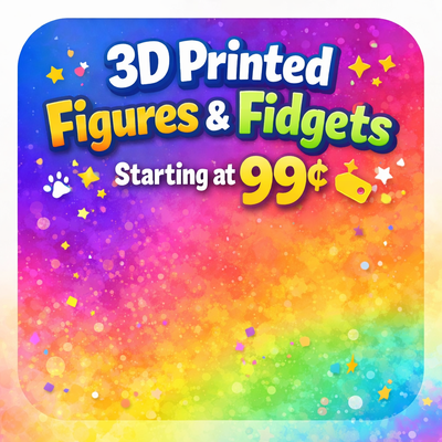 3D Printed Animals - We have a supplier who we are able to get some adorable 3D Printed items from. They are great quality and ready for you or your little collector! 3D Printed Animals - We have a supplier who we are able to get some adorable 3D Printed items from. They are great quality and ready for you or your little collector!