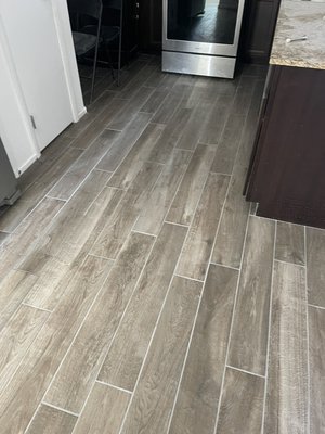 Condo project - all flooring throughout space. Carpet and tile upgrades. - This was a complete interior flooring remodel of a condo. The flooring was terrible and we had to remove all and replace subfloor on upper level. Customer was extremely satisfied.