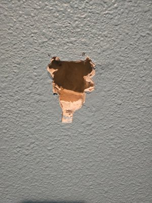 Drywall Wall Repair - Wall damage drywall repair for Jennifer in Clovis, complete with Orangepeel spray texture! ✔️ ✨ Drywall Wall Repair - Wall damage drywall repair for Jennifer in Clovis, complete with Orangepeel spray texture! ✔️ ✨