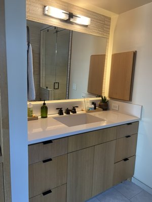 Beautifully Cleaned Bathroom - At Pure Excellence Cleaning Services, we pride ourselves on delivering sparkling results with unmatched attention to detail. Our team specializes in residential and commercial cleaning, ensuring every corner of your space shines. With eco-friendly products and professional, courteous service, we help you enjoy a fresher, healthier environment—every time.